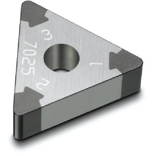 【5個セット】 ＳＡＮＤＶＩＫ　Ｔ－Ｍａｘ　Ｐ　旋削用ＣＢＮネガチップ（６２０）　７０２５ TNGA160408S01030A(7025)