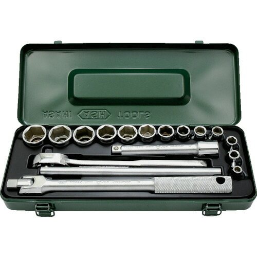 ＡＳＨ　６角ソケットレンチセット１２．７□×１７ＰＣＳ VJS4131