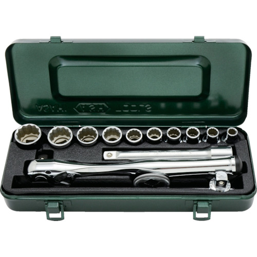 ＡＳＨ レボウェイブソケットレンチセット１２．７□×１４ＰＣＳ VO4201