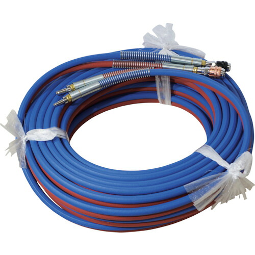 ＳＵＺＵＫＩＤ 細径ツインガスホース O口径５φ・アセチレン口径５φ ２０ｍ W-291