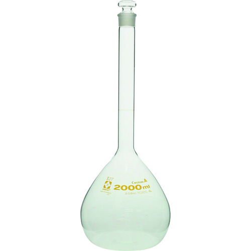 ＳＩＢＡＴＡ　メスフラスコ　カスタムＡ　２０００ｍＬ 026050-2000