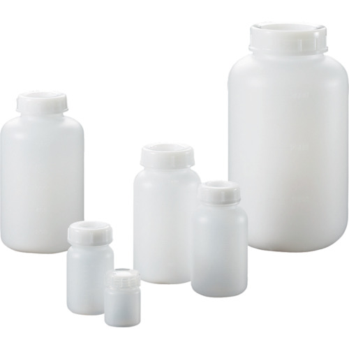 サンプラ　ＰＥ広口瓶　２５０ｍＬ　（１００本入） 02084C