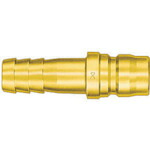 日東　ＴＳＰカプラ　真ちゅう製（ホース取付用プラグ）　相手側１　１／４インチ（００５７９） 10TPH BRASS