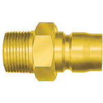 日東　ＴＳＰカプラ　真ちゅう製（めねじ取付用プラグ）　相手側Ｒｃ１　１／４（００５８０） 10TPM BRASS