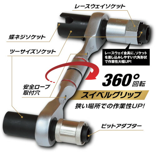 ＭＵＳＴＴＯＯＬ １１役立つことスイベルグリップレンチ 遊撃手印字機 ＩＭ－ＮＳＳ１１Ｓ２ 12467