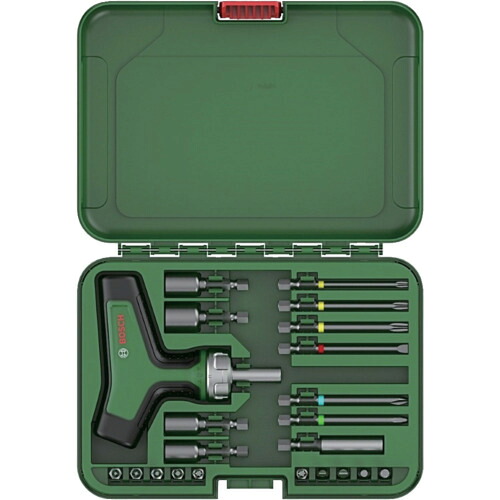 ボッシュ　Ｔハンドルラチェットドライバーセット　２２ピース 1600A02Z9T