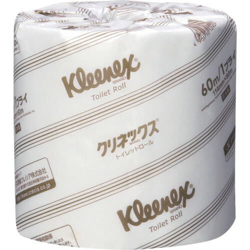クレシア ちり紙 クリネックストイレットロール ４０ｍダブル（２０１１０／２０１１１） 20111