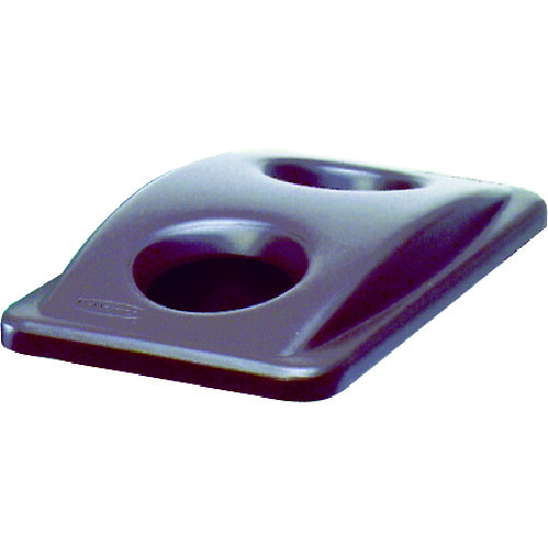 ラバーメイド　【売切廃番】スリムジムコンテナ用フタ　ボトル／缶廃棄用　ブラウン 26928803