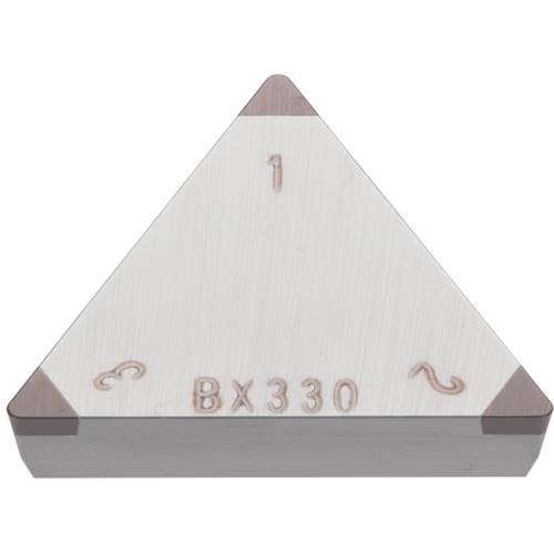 【2個セット】 タンガロイ　ストリーム・ジェット・バー　外径旋削加工用インサート　３ＱＰ－ＴＰＭ／ＧＮ　ＢＸ３３０ 3QP-TPMN160304(BX330)