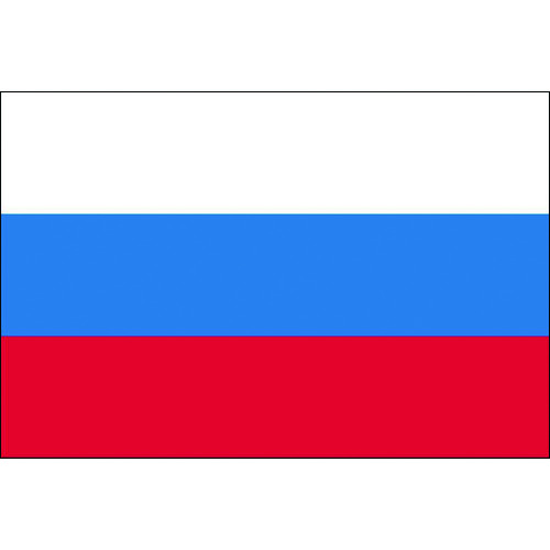 東京製旗　国旗Ｎｏ．１（７０×１０５ｃｍ）　ロシア 416871