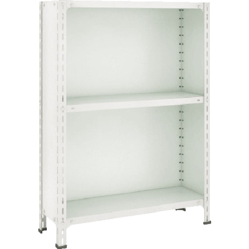 ＴＲＵＳＣＯ スチール写真仕合わせ 軽さ棚背板・側板付 ８７５Ｘ４５０ＸＨ１５００ ３段 ネオ薄墨色 53X-23(NG)