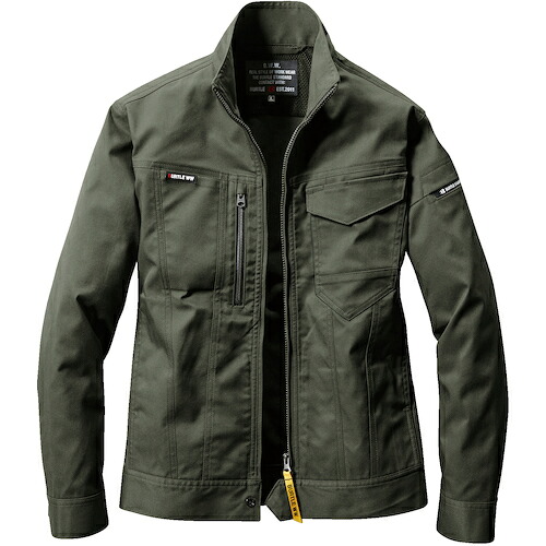 ＢＵＲＴＬＥ　ジャケット　６２０１－１４－ＬＬ　ミルスグリーン 6201-14-LL