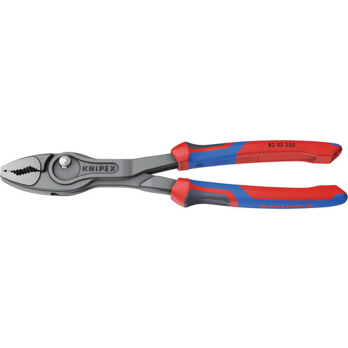 ＫＮＩＰＥＸ スリップジョイントプライヤー ツイン手持ち部分 コンフォートハンドル ２５０粍（ＳＢ店先見せびらかす包み遣りかた） 8202250SB