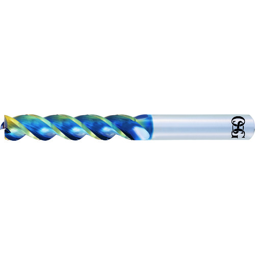 ＯＳＧ　非鉄用超硬エンドミル　３刃　ロング形　スクエア　５Ｄ　８５５７３５５ AE-TL-N 10X50