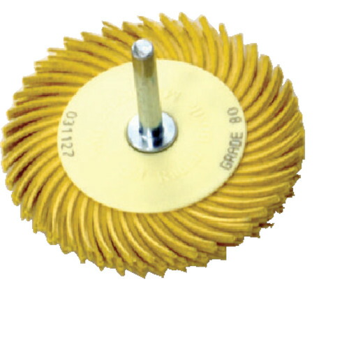 【5個セット】 ３Ｍ　ラジアル・ブリッスルマーガレットディスク　＃８０相当　７６．２ｍｍ BR MGRT 80 75
