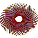【40枚仕掛ける】 ３Ｍ ラジアル・ブリッスルディスク ＃２２０好いかげんに 赤茶 ５０．８粍 BR DISC 220 2X3/8