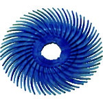 【40枚仕掛ける】 ３Ｍ ラジアル・ブリッスルディスク ＃４００好いかげんに 青 ５０．８粍 BR DISC 400 2X3/8