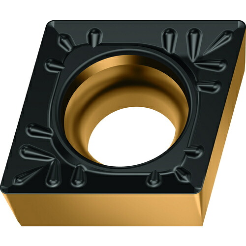 【10個セット】 Ｗａｌｔｅｒ　旋削加工用チップ　８０°菱形ポジタイプ　ＷＰＰ２０Ｇ CCMT09T308-RP4(WPP20G)