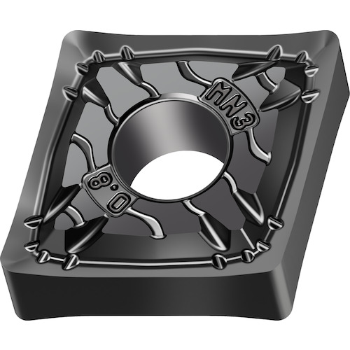 【10個セット】 Ｗａｌｔｅｒ　旋削加工用チップ　８０°菱形ネガタイプ　ＷＮＮ１０ CNGG120408M-MN3(WNN10)