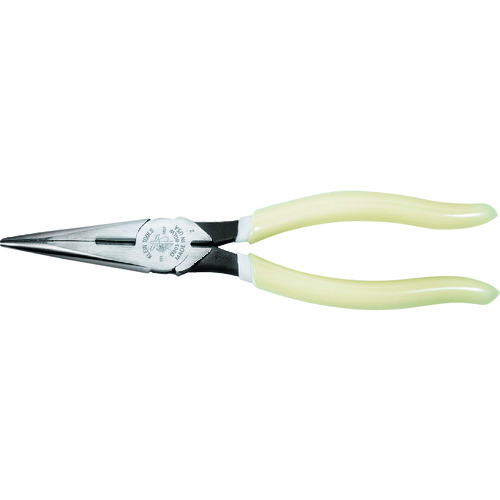 ＫＬＥＩＮ　強力型ロングノーズプライヤー　サイドカット　２２０ｍｍ　蓄光タイプ D203-8-GLW