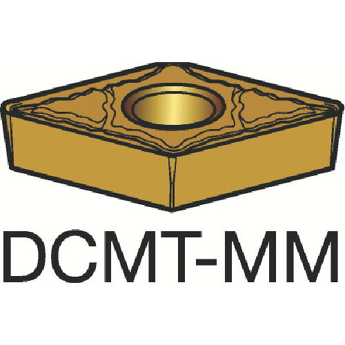 【10個セット】 ＳＡＮＤＶＩＫ　コロターン１０７　旋削用ポジチップ（１２０）　１１２５ DCMT 11 T3 04-MM(1125)