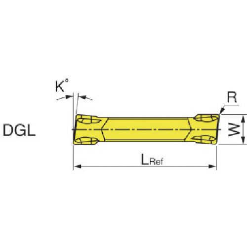 【10個書き割り】 イスカル ドゥーグリップ 突っ切り工業用心付け ＤＧＲ／ＬーＪ／ＪＳ－Ｄ ＩＣ９０８ DGL 3102J-6D(集積回路908)