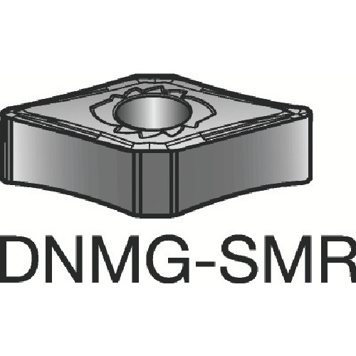 【10個書き割り】 ＳＡＮＤＶＩＫ Ｔ－Ｍａｘ Ｐ 旋削用ネガ心付け（１１０） １１１５ DNMG 15 04 08-SMR(1115)