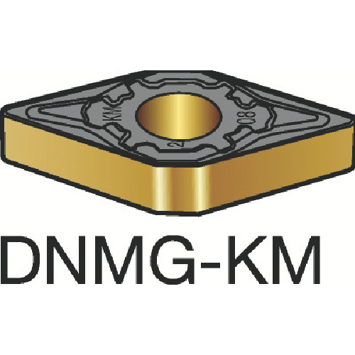 【10個書き割り】 ＳＡＮＤＶＩＫ Ｔ－Ｍａｘ Ｐ 旋削用ネガ心付け（１１０） ３２０５ DNMG 15 06 08-KM(3205)