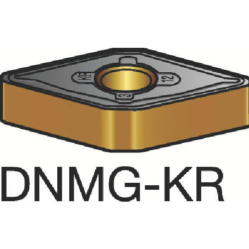 【10個書き割り】 ＳＡＮＤＶＩＫ Ｔ－Ｍａｘ Ｐ 旋削用ネガ心付け（１１０） ３２１０ DNMG 15 06 08-KR(3210)