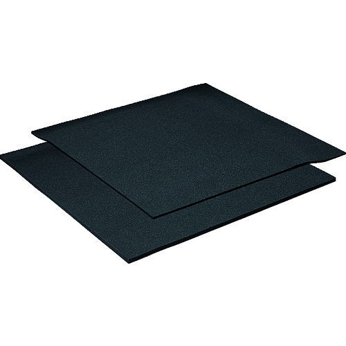 イノアック　カームフレックス　Ｆ－２　黒　４０ｘ１０００ｘ１０００　片面粘着付 F-2-40N