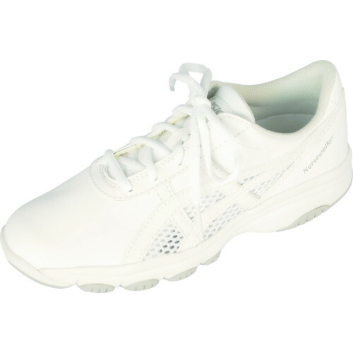 ＡＳＩＣＳ　ＮＵＲＳＥＷＡＬＫＥＲ２０１　ホワイト×ライトグレー　２５．０ｃｍ FMN201.0113-25.0