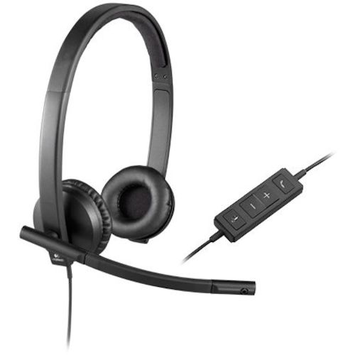 Ｌｏｇｉｃｏｏｌ　ＵＳＢ　ヘッドセット　ステレオ　Ｈ５７０ｅ　ブラック H570E