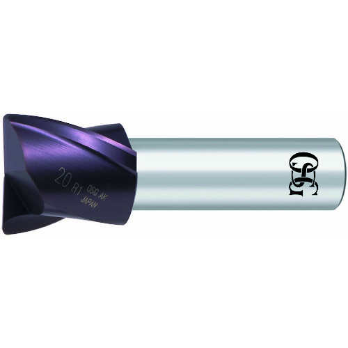 ＯＳＧ　超硬ラジアスエンドミル　ＧＸコート２刃　コーナー半径１ｍｍ　刃径１０ｍｍ　３００１１０５ GX-CR-EDS-SF-10XR1