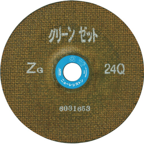 【25枚書き割り】 ＮＲＳ 超高速度用重摩滅剃刀砥 ご機嫌緑であることゼット １８０×６×２２．２３ ＺＧ２４Ｑ HGZ1806-ZG24Q