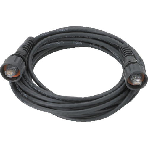 ＰＡＮＤＵＩＴ ＣＡＴ５Ｅ 高ノイズ対応産業用ＬＡＮケーブル 緑青 ５ｍ ISTPHCH5MTL