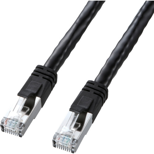 ＳＡＮＷＡ　ＣＡＴ６　ＬＡＮケーブル　ＰｏＥ対応タイプ　ブラック　２０ｍ KB-T6POE-20BK