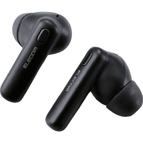 ＥＬＥＣＯＭ　Ｂｌｕｅｔｏｏｔｈイヤホン　完全ワイヤレス　ノイズキャンセリング　ＡＡＣ対応　カナル型　ブラック LBT-TWS13BK