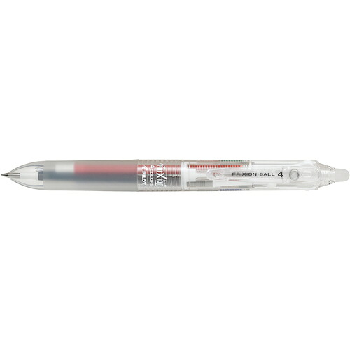 ＰＩＬＯＴ　まとめ買い　消せるボールペン　フリクションボール４　０．３８　黒・赤・青・緑４色ボールペン　ノンカラー　１０本セット LKFB-80UF-NC-10P