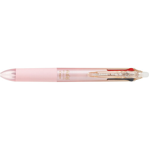ＰＩＬＯＴ　まとめ買い　消せるボールペン　フリクションボール４　０．３８　黒・赤・青・緑４色ボールペン　グラデーションピンク　１０本セット LKFB-80UF-GRP-10P