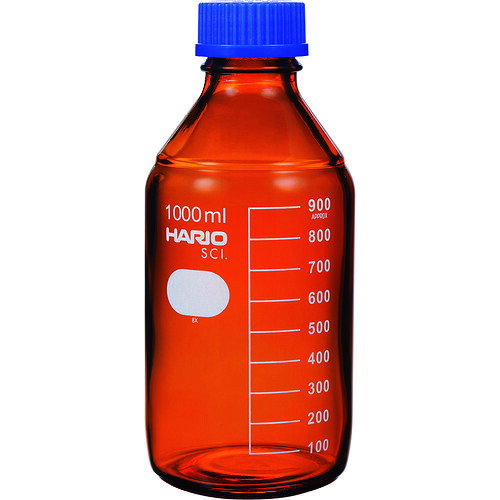 ＨＡＲＩＯ 瓶 耐熱ねじ口瓶（茶） １０００竓 NBB-1L-SCI
