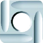 【12個セット】 富士元 フェイス加工用Ｎタイプ精密級チップ 超硬Ｋ種 ＮＫ１０１０ N43GUR(NK1010)
