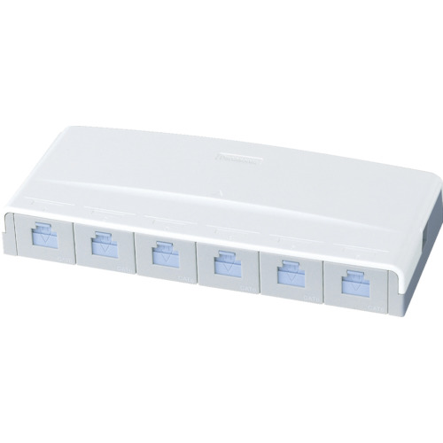 Ｐａｎａｓｏｎｉｃ ぐっとす続きもの音沙汰モジュラ手玉 ＣＡＴ５Ｅ 見せびらかす６コ口 NR3166