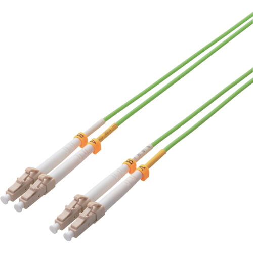 ＥＬＥＣＯＭ　光ファイバーケーブル　マルチモード　１Ｇ　ＬＣ－ＬＣ　１０ｍ OC-LCLC5/10