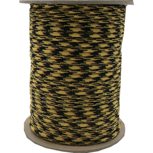 ユタカメイク　強力カラーコード　４ｍｍ×１００ｍ（黄／黒） PSCC-413
