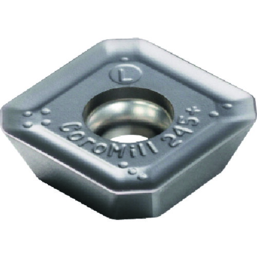 【10個セット】 ＳＡＮＤＶＩＫ　コロミル２４５　フライス加工用チップ（３５０）　１１３０ R245-12 T3 E-PL(1130)