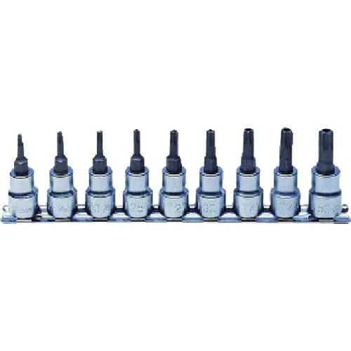 Ｋｏ－ｋｅｎ　トルクスビットソケットセット RS3025/9-HOLE