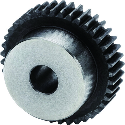 KG 【売切廃番】S45C平歯車 S2.5S 80B-2520H 形状B1 モジュール2.5 歯数80 歯幅25mm 穴径Φ20mm 高周波焼入れ S2.5S 80B-2520H