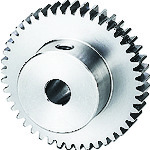 ＫＧ　【売切廃番】ステンレス平歯車　Ｓ７５ＳＵ　１２０Ｂ＋０６０８　形状Ｂ１　モジュール０．７５　歯数１２０ S75SU 120B+0608