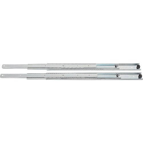 ＴＲＵＳＣＯ　重荷重用　６０９．６ｍｍ　２本セット　三段引きスライドレール SL9000-24-2SET