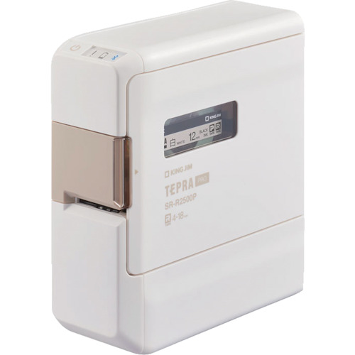 ＫＩＮＧ　ＪＩＭ　ラベルプリンター「テプラ」ＰＲＯ　ＳＲ－Ｒ２５００Ｐ　シロ SR-R2500P-W